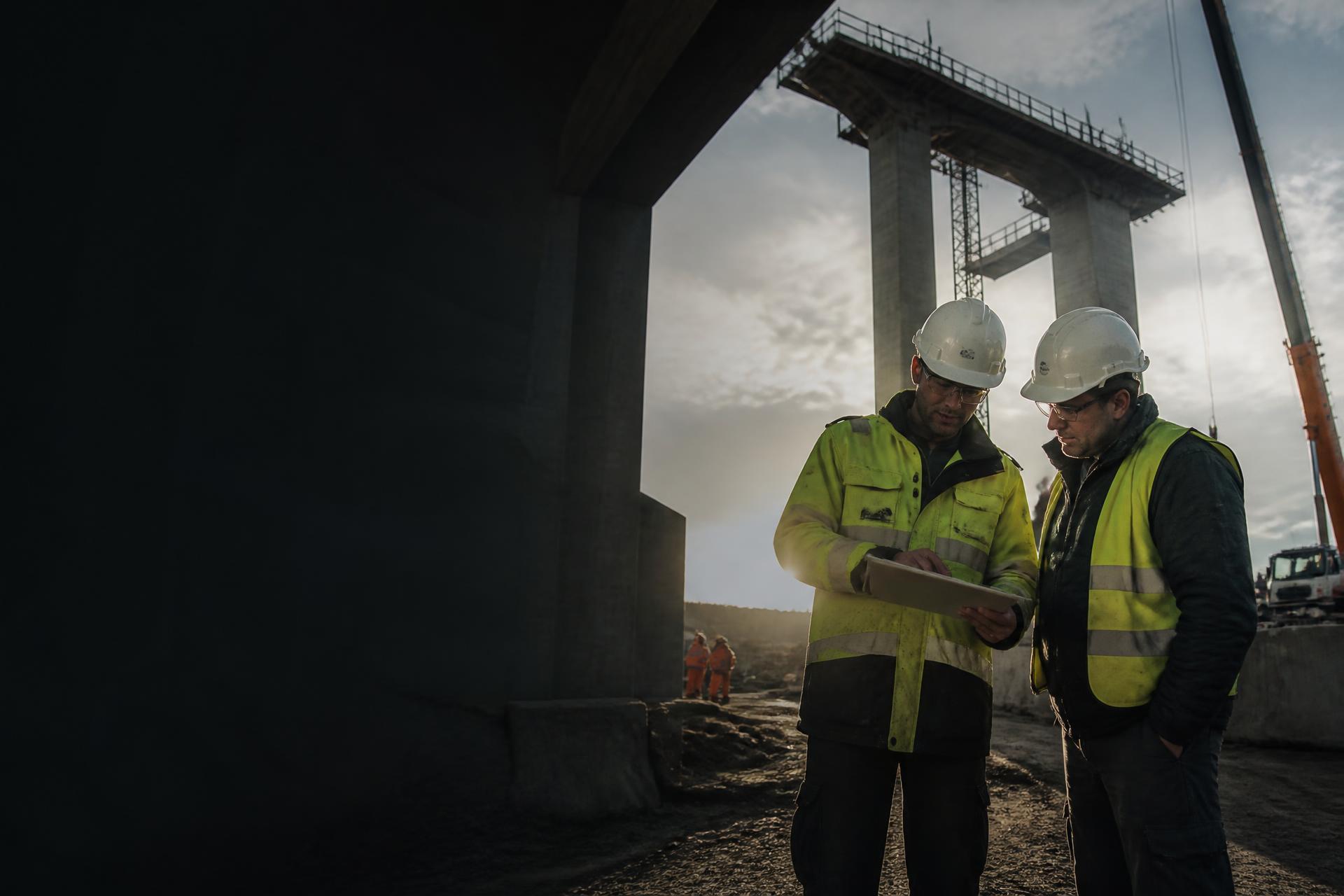 Engineers in the field, where decisions, inspections and certifications become the operational record.