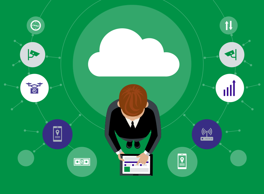 Multiple streams of built data is integrated on ONE spatial platform